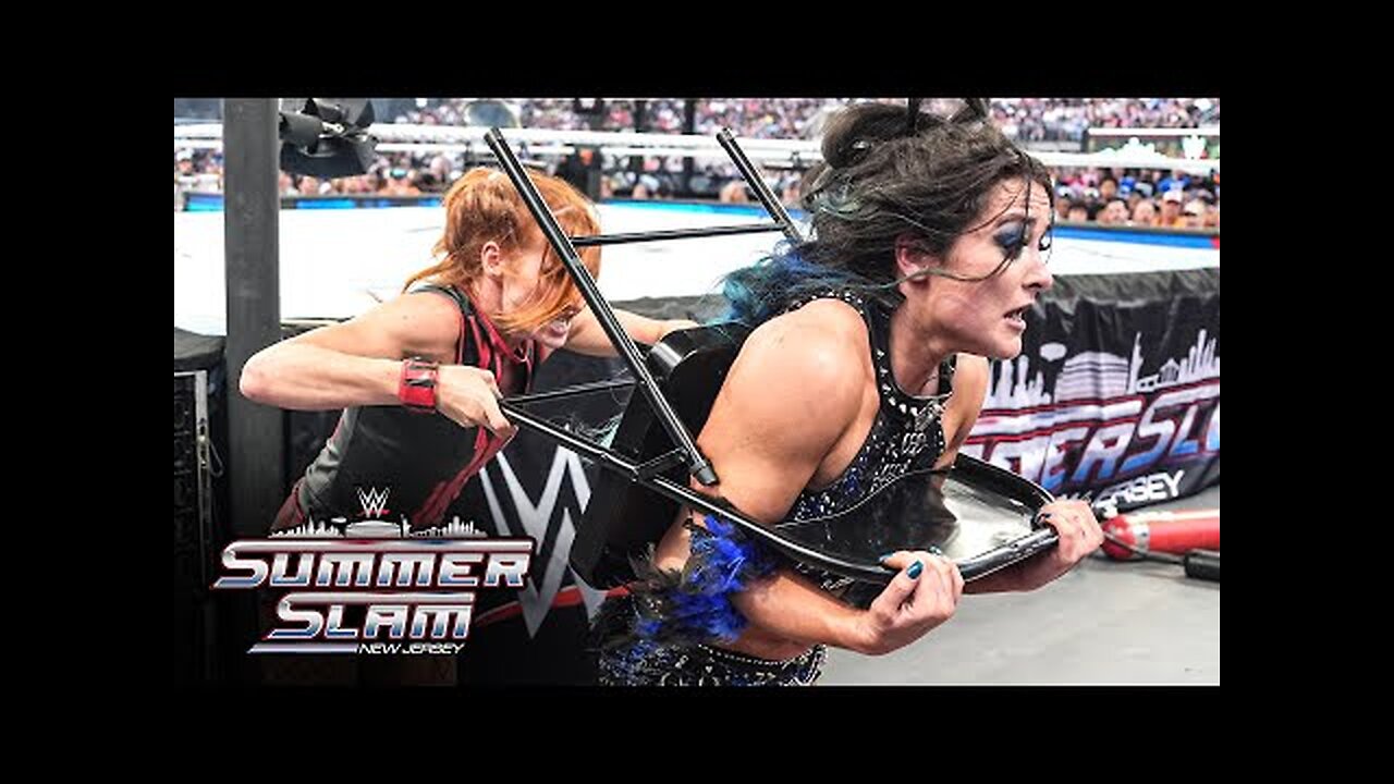 Lynch vs. Valkyria Women's Intercontinental Title No DQ Match SummerSlam 2025 highlights - WWE