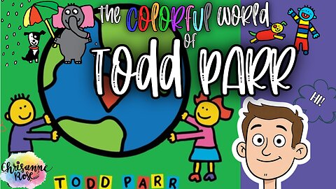 Todd Parr: The Artist whose simple illustrations tell a BIG story + The Kindness Book Read Aloud