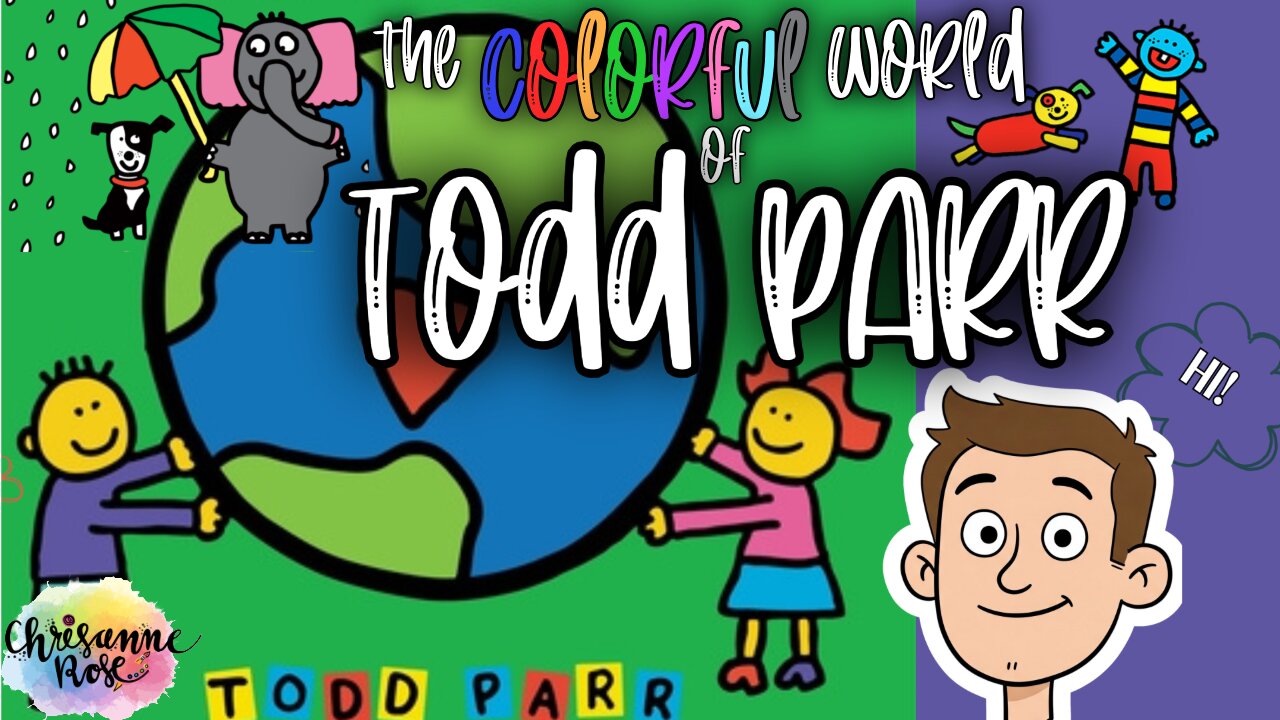 Todd Parr: The Artist whose simple illustrations tell a BIG story + The Kindness Book Read Aloud