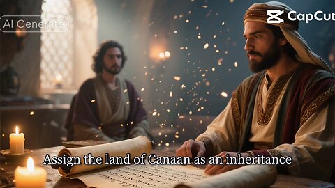 Numbers 34:2 (NIV) "Assign the land of Canaan as an inheritance."