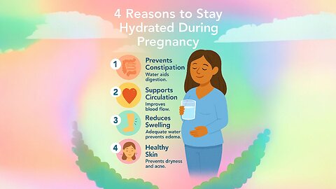 4 Reasons to Stay Hydrated During Pregnancy