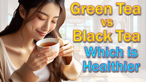 Green Tea vs. Black Tea: Which Is Healthier?