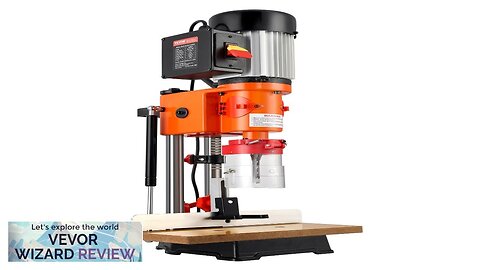 VEVOR Benchtop Mortise Machine 370W 1725 RPM Woodworking Mortising Machine with 1/4-Inch Review