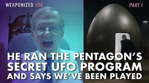 He Ran The Pentagon’s Secret UFO Program - And Says We’ve Been Played : Dr. James Lacatski (PART 1)