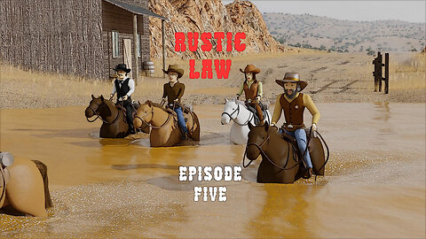 Western: RUSTIC LAW - Episode Five - "Crossing Lines" #3danimation, #blender3d, #wildwest