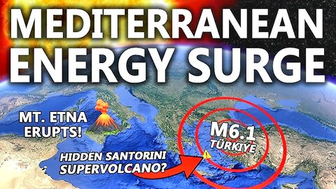 Italy: Mount Etna Awakens Again: Lava Flows, Orange Alert Issued for Air Traffic