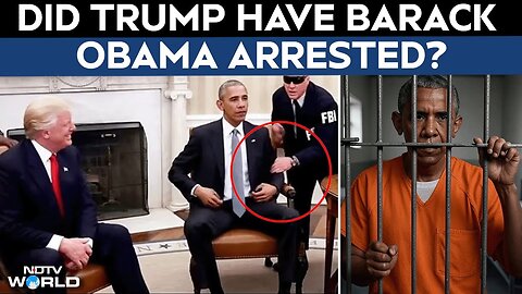 Barak Obama Getting ARRESTED 🤬
