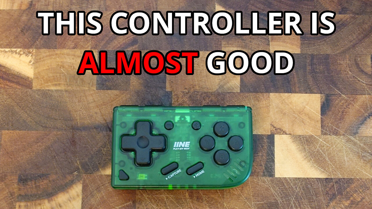 The IINE Game Boy style Controller is almost GOOD