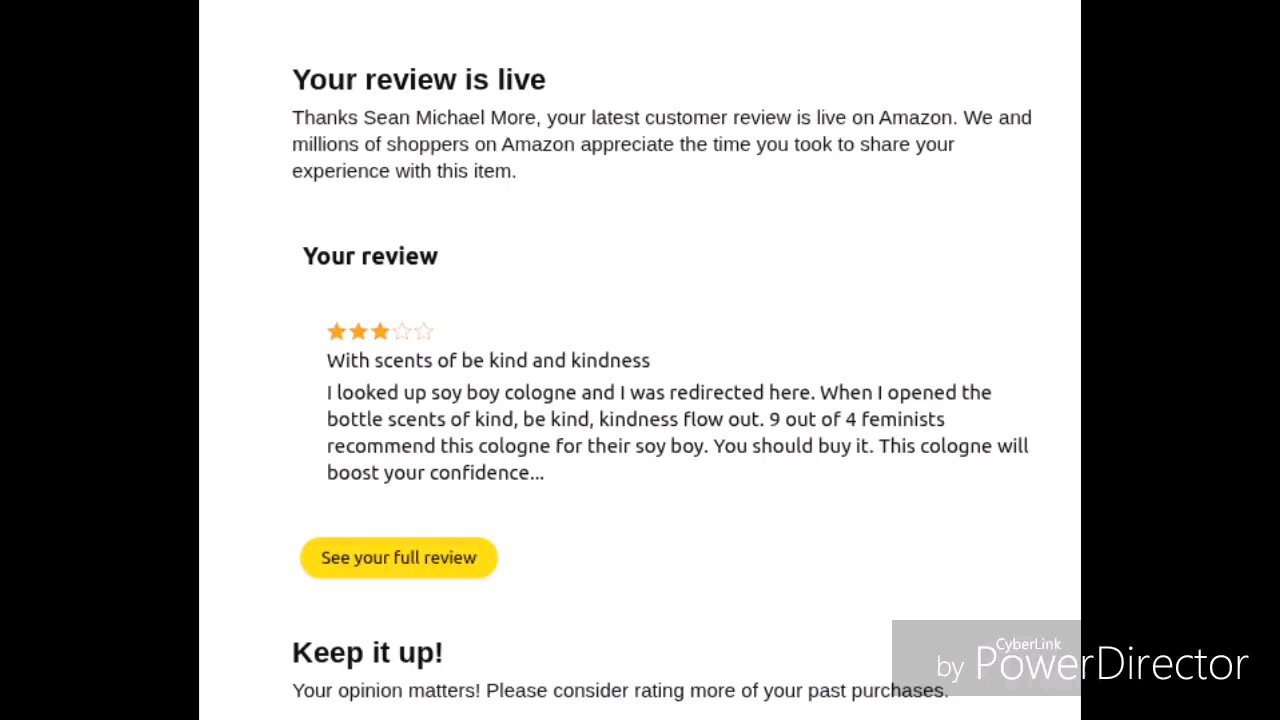 I trolled Amazon and they didn't even I trolled Amazon and they didn't even get it 😇