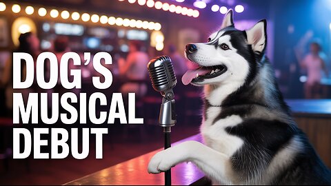 “Husky Sings Like a Pro – 60 Seconds of Funny Dog Singing! 🐶🎤”
