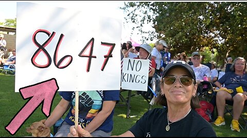 I Went to a "No Kings" Protest. Here's What I Saw