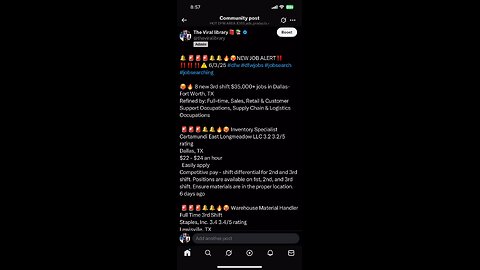 Jobs for 6/3/25 🔥⚠️🔔‼️🥵🥵🥵W/ASMR 🧼 🌧️ 🐌