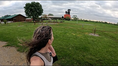 Minivan Camping, Exploring at Big Brutus on Roadtrip through Kansas #travelvideos #introvert