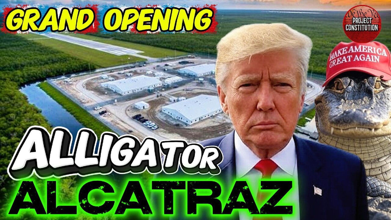 LIVE: TRUMP ATTENDS ALLIGATOR ALCATRAZ GRAND OPENING IN FL