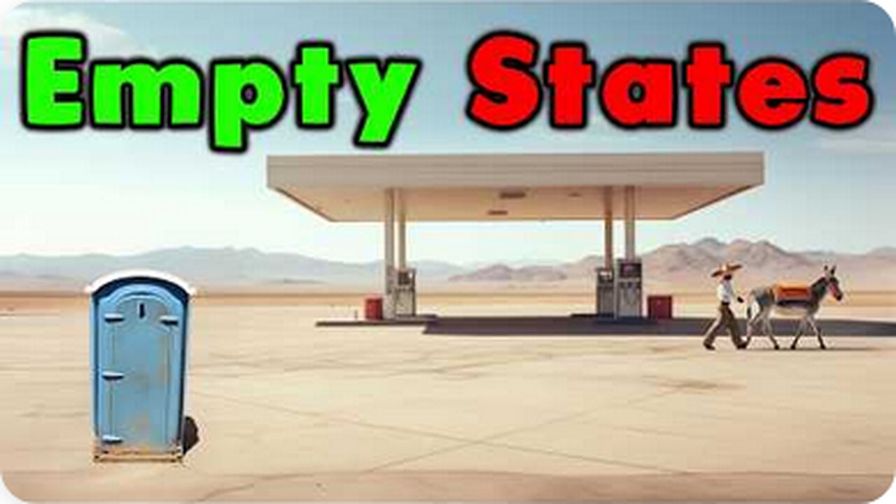 Half of America is Empty! 10 EMPTY States.