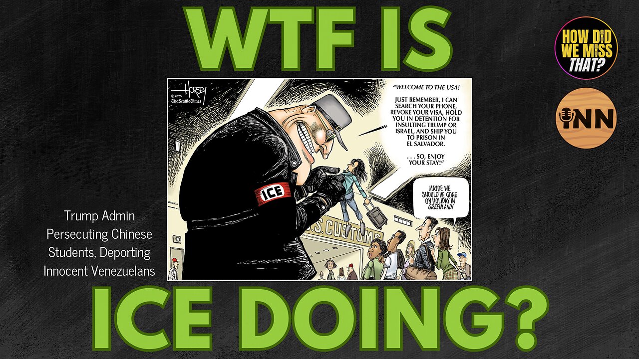 Trump Admin Persecuting Chinese Students, Deporting Innocent Venezuelans | @GetIndieNews