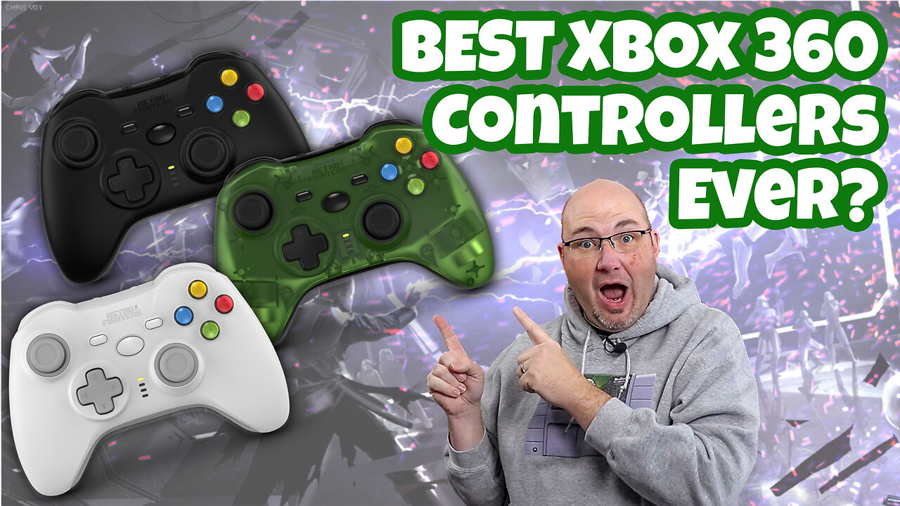The BEST Xbox 360 Controller? Retro Fighters Hunter 360 Wireless Review