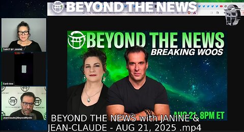 BEYOND THE NEWS with JANINE & JEAN-CLAUDE - AUG 21, 2025