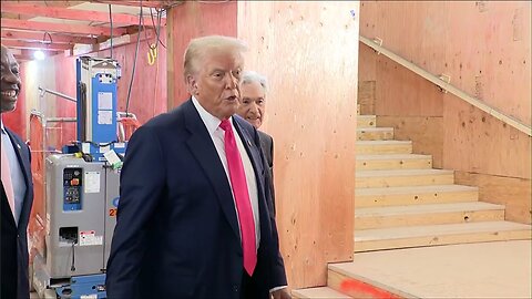 Trump visits the Federal Reserve as controversy around Fed Chair Powell continues to swirl