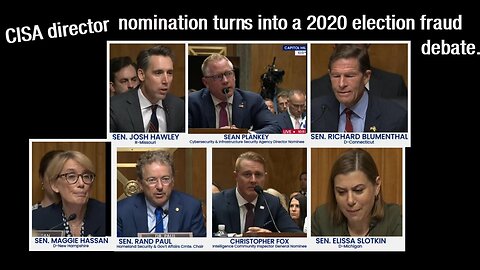 Senators argue about rigged 2020 election! - July 24, 2025