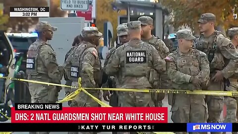 BREAKING: Two National Guard members shot near the White House