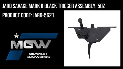 JARD Savage Mark II Black Trigger Assembly, 5oz - JARD-5621