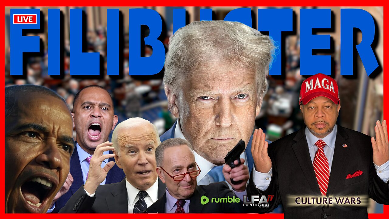 DEMS PROTECT THE RACIST FILIBUSTER | CULTURE WARS 11.7.25 2PM