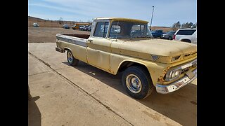 1962 GMC Video - First Drive - Layton in Grandpa Dons Pickup After 50 Years of sitting