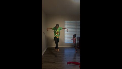 Dancing with my granddaughter—grace in every step.