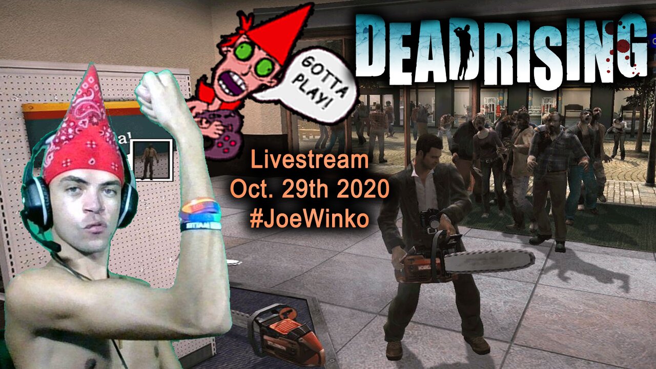 Dead Rising PC Part 1 - All Survivors Gaming Livestream (Oct 29th 2020) - Joe Winko