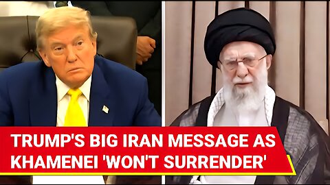 FULL I Trump Announces No Ceasefire As Iran, Israel Trade Missiles; Says THIS On Fordow N-Site