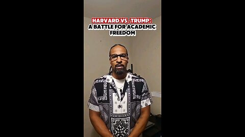 Harvard vs. Trump: A Battle for Academic Freedom❗❗❗