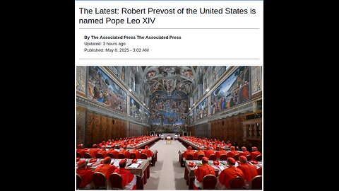American Pope Elected First in History of Catholic Church