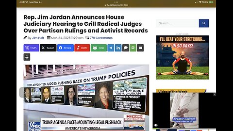 Rep. Jim Jordan Announces House Judiciary Hearing to Grill Radical Judges Over Partisan Rulings