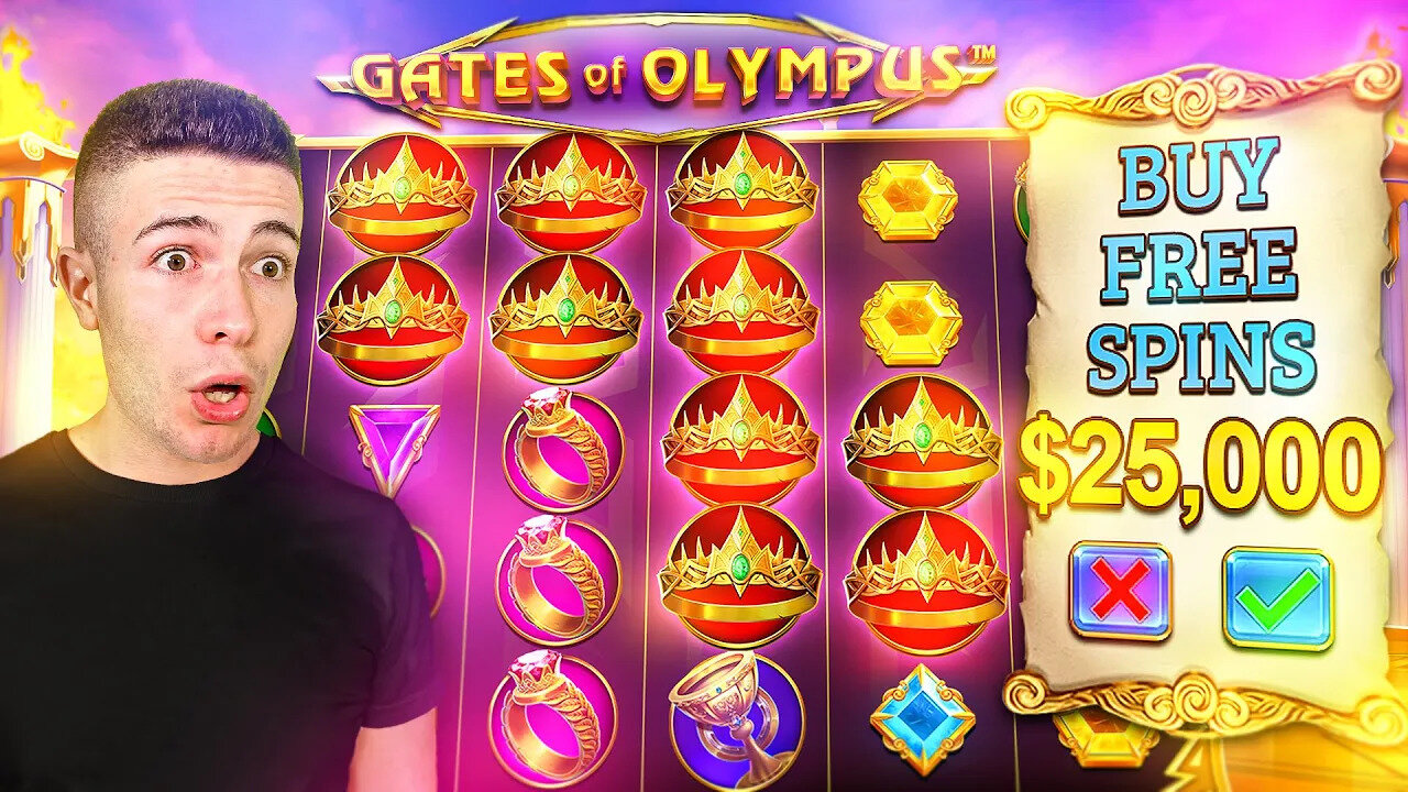 $25,000 BONUS BUY ON GATES OF OLYMPUS WITH @WatchGamesTV