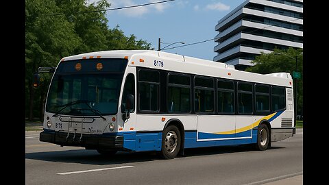 NOVA LFS CITY BUS Driving On The Road