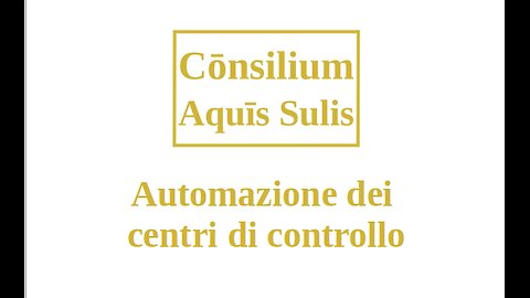 Automazione dei centri di controllo (Italiano)