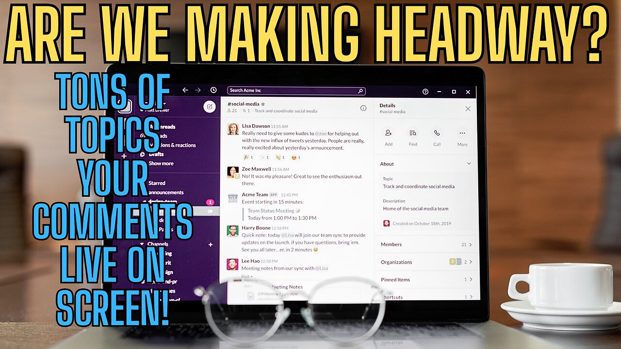 YOU RESPOND LIVE! Are We Making Headway?
