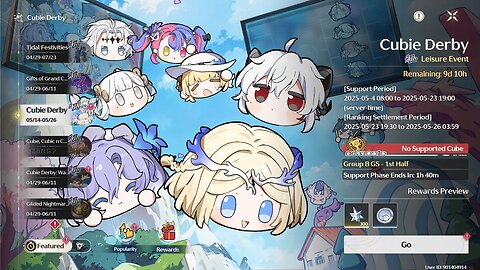 Cubie Derby Anniversary Spectator Event - Wuthering Waves (WuWa) - Version 2.3