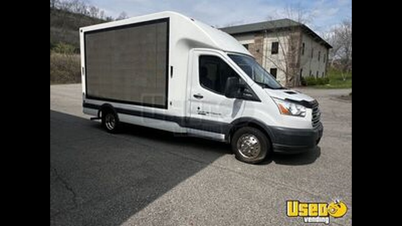 2016 Ford Transit 350 3 Sided Mobile Billboard Advertising Truck for Sale in Pennsylvania!