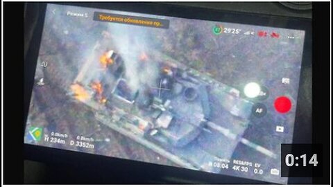 "Video Footage: First Abrams Tank Destroyed in Russia-Ukraine Conflict"