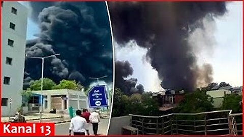 Plane with more than 240 passengers on board crashes into residential area in India
