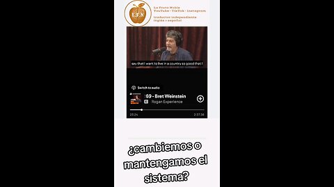 "Soy liberal porque el sistema no es perfecto. Si lo fuera, sería conservador."