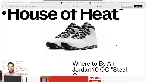 RESULTS FOR THE AIR JORDAN 10 STEEL GREY | AIR JORDAN 4 UNDEFEATED | 2025 NFL HALL OF FAME INDUCTEES