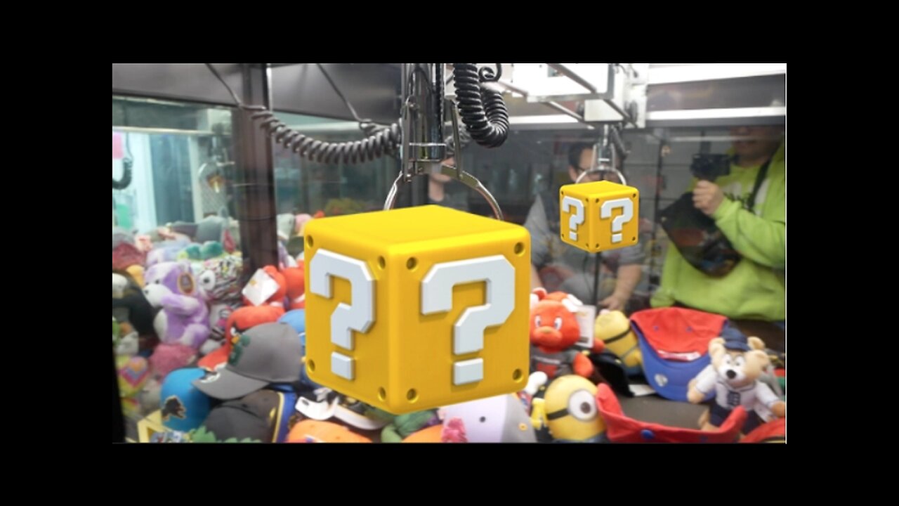 What did We Just Win From The Claw Machine... || Arcade Games