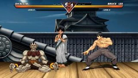 DHALSIM vs BRUCE LEE - (Hardest AI)