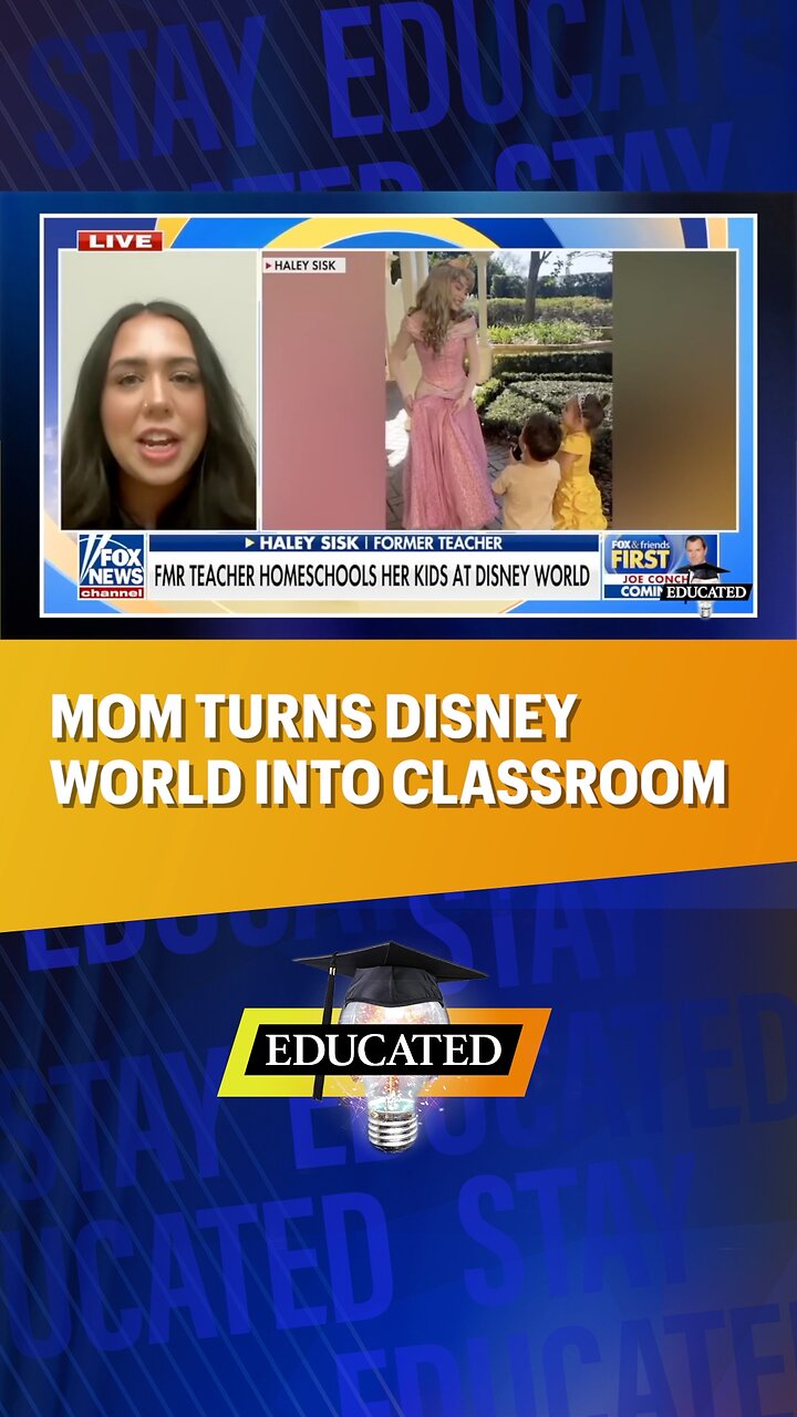 🤔Mom Turns Disney World Into Classroom