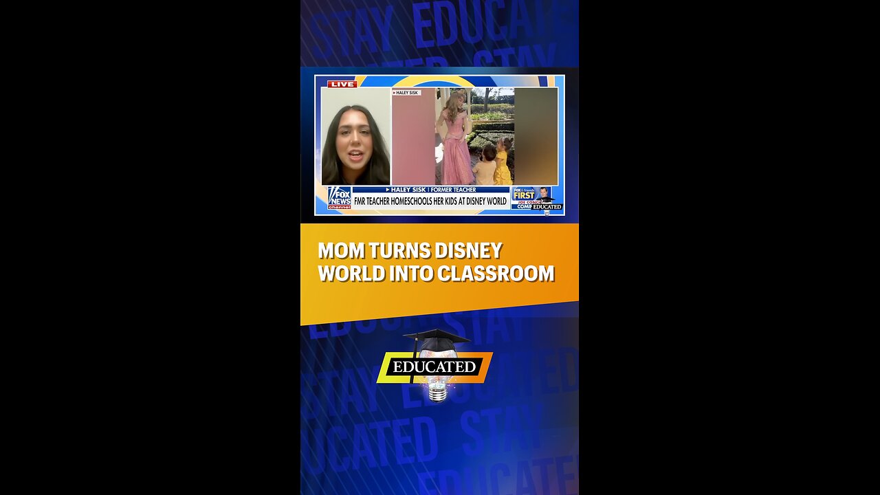 🤔Mom Turns Disney World Into Classroom