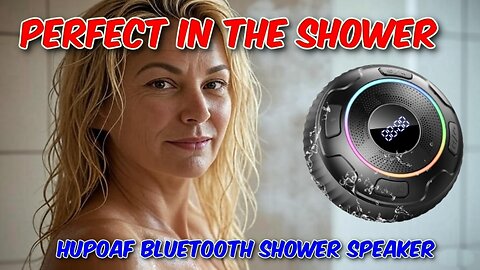 Hupoaf S5 Bluetooth Shower Speaker Review