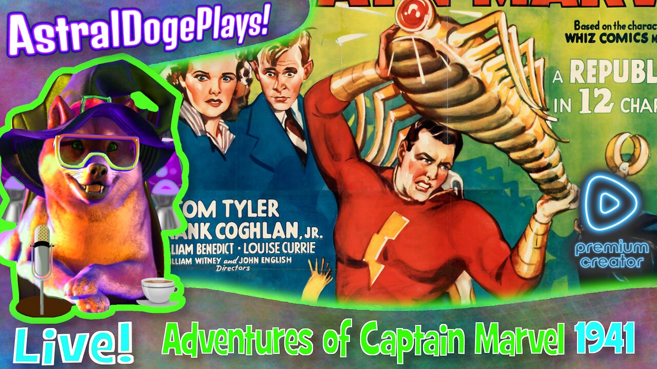 Adventures of Captain Marvel (1941) ~LIVE!~ Movie Monday Feature